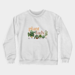 Plant Lady Illustraition 1 Crewneck Sweatshirt